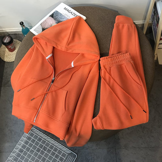 Two-Piece Casual Sportswear Set for Active Lifestyle