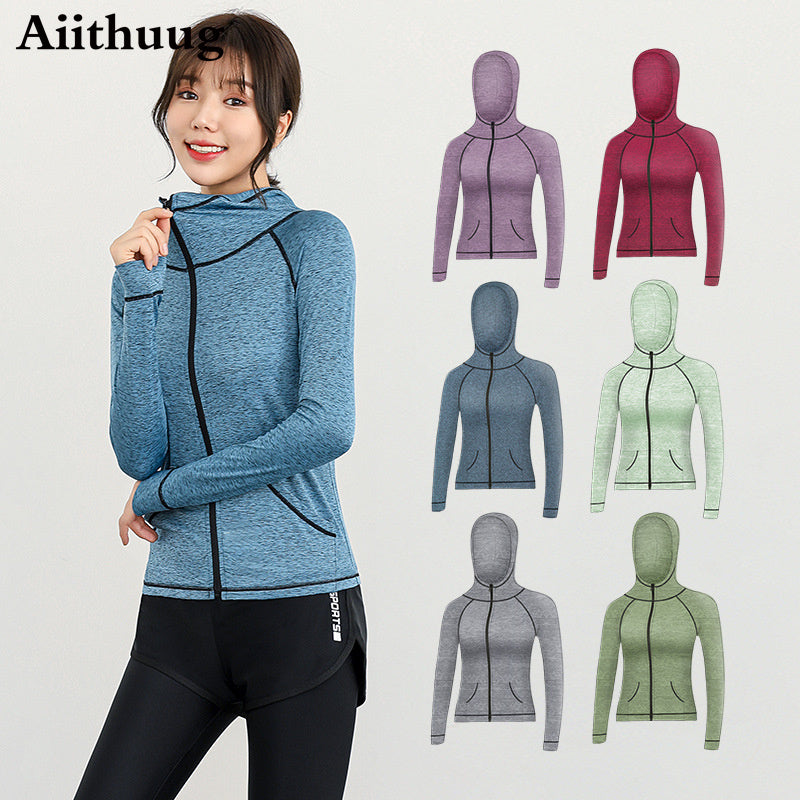 Women's Compression Yoga Running Jacket