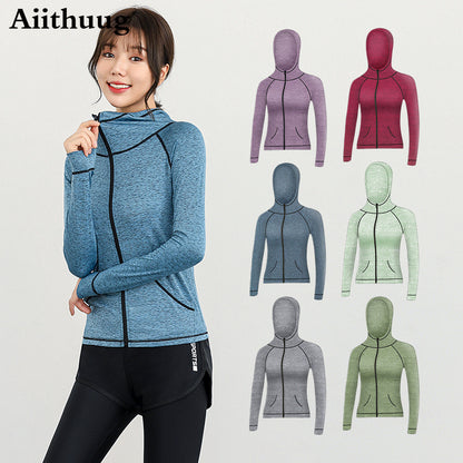 Women's Compression Yoga Running Jacket