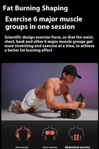 Auto-Rebound Ab Wheel