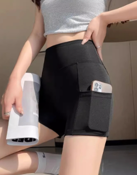 Shark Skin Yoga Shorts