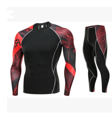 Long Sleeve Sports Compression Suit