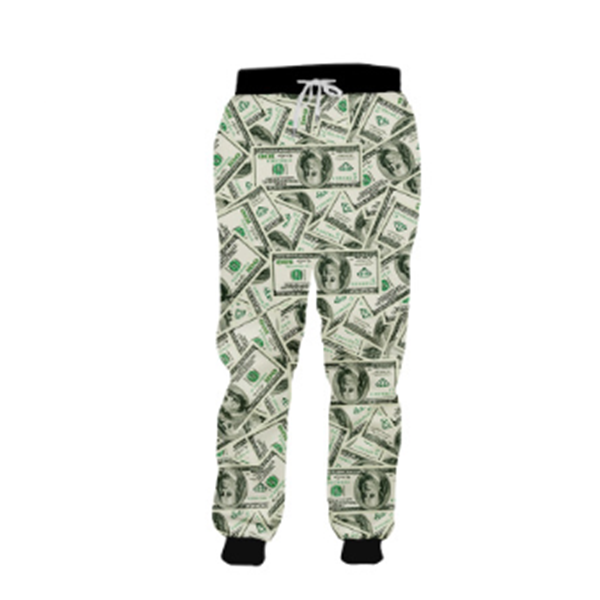 Starry Sky Pattern Sports Trousers