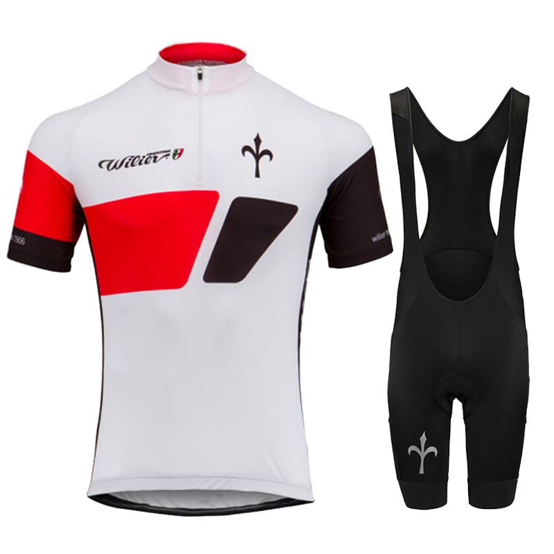 Short-Sleeve Bib Cycling Jersey