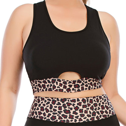 Plus Size Yoga Set for Women - High Impact Active Wear