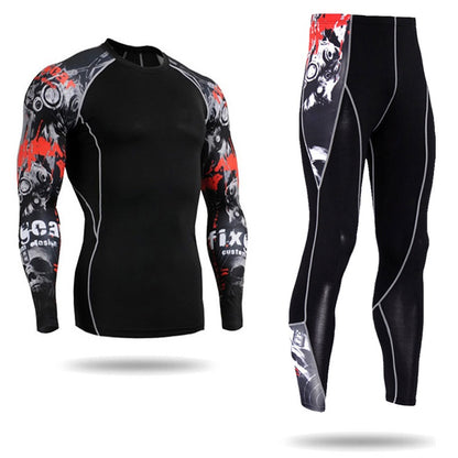 Long Sleeve Sports Compression Suit