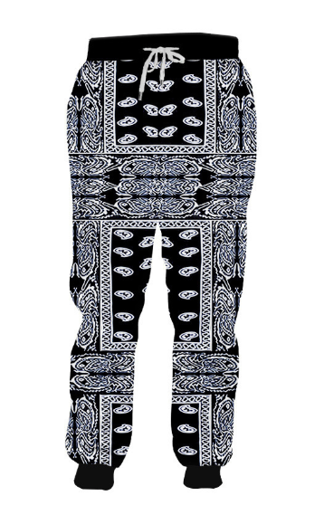Starry Sky Pattern Sports Trousers