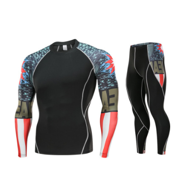 Long Sleeve Sports Compression Suit