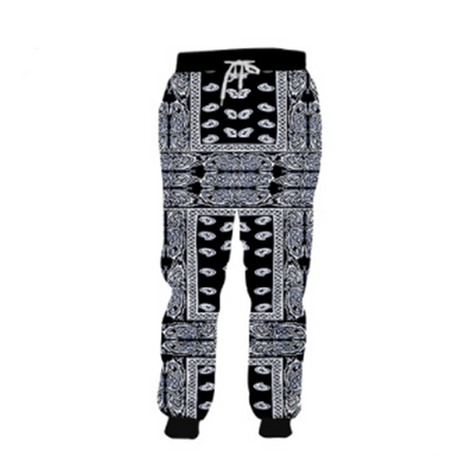 Starry Sky Pattern Sports Trousers