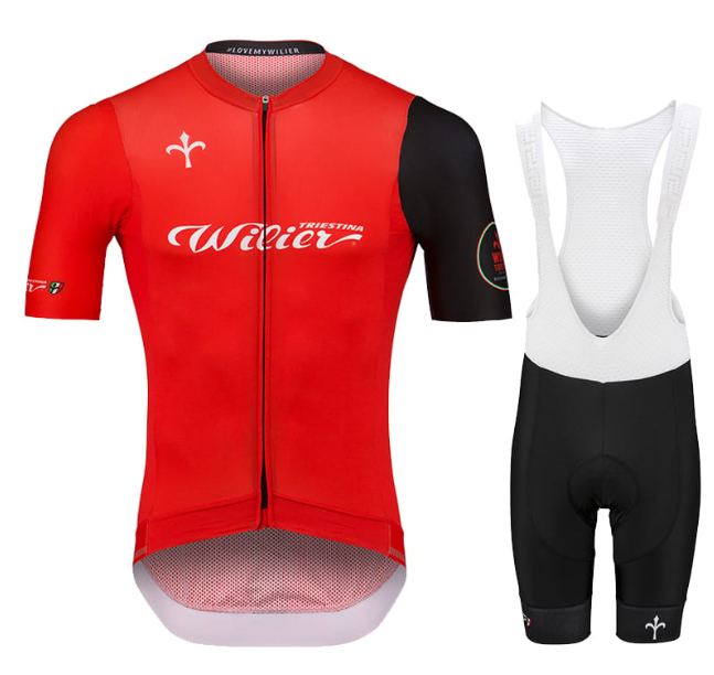 Short-Sleeve Bib Cycling Jersey