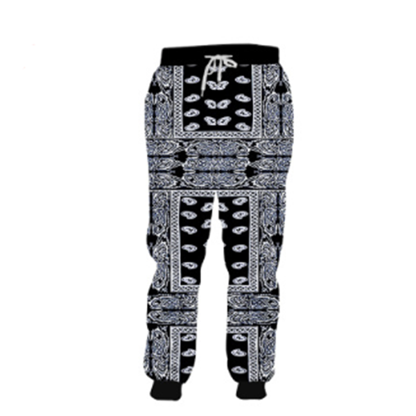 Starry Sky Pattern Sports Trousers