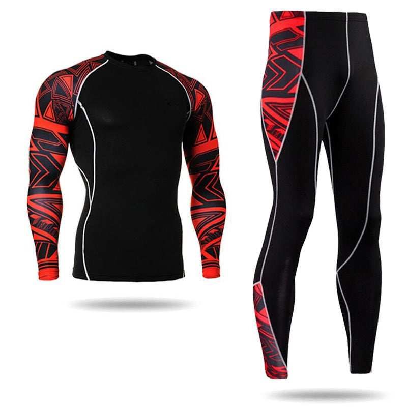 Long Sleeve Sports Compression Suit