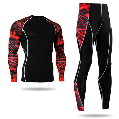 Long Sleeve Sports Compression Suit