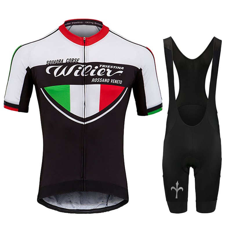 Short-Sleeve Bib Cycling Jersey