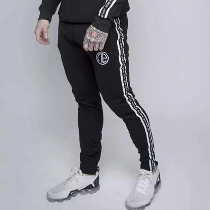 Cotton Blend Casual Sports Trousers
