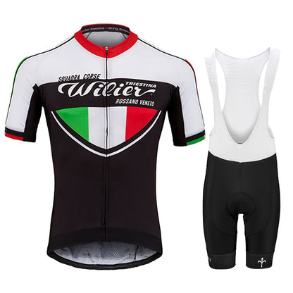 Short-Sleeve Bib Cycling Jersey