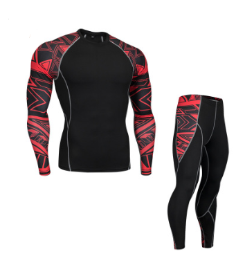 Long Sleeve Sports Compression Suit