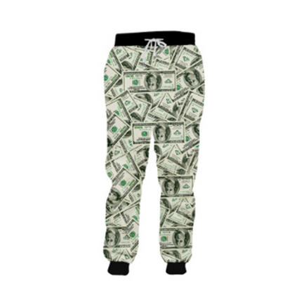Starry Sky Pattern Sports Trousers