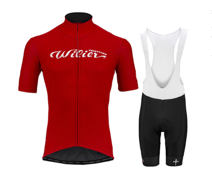 Short-Sleeve Bib Cycling Jersey