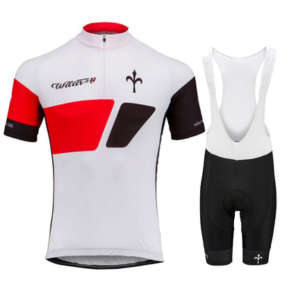 Short-Sleeve Bib Cycling Jersey
