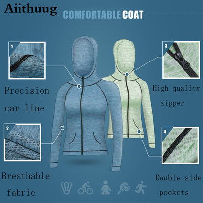 Women's Compression Yoga Running Jacket