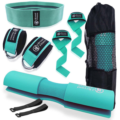 Barbell Pad Set with Ankle Strap for Hip Thrusts