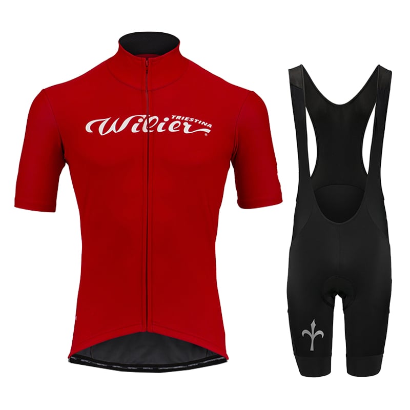 Short-Sleeve Bib Cycling Jersey