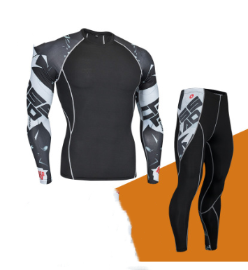 Long Sleeve Sports Compression Suit