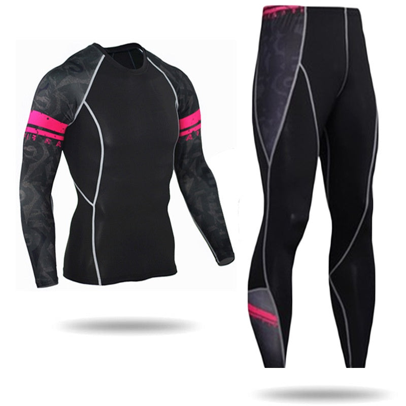 Long Sleeve Sports Compression Suit