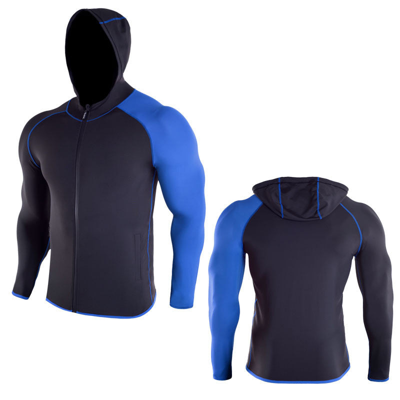 Men's Zip-Up Sports Training Jacket